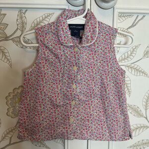 Ralph Lauren Kids Floral Sleeveless Top - Pink